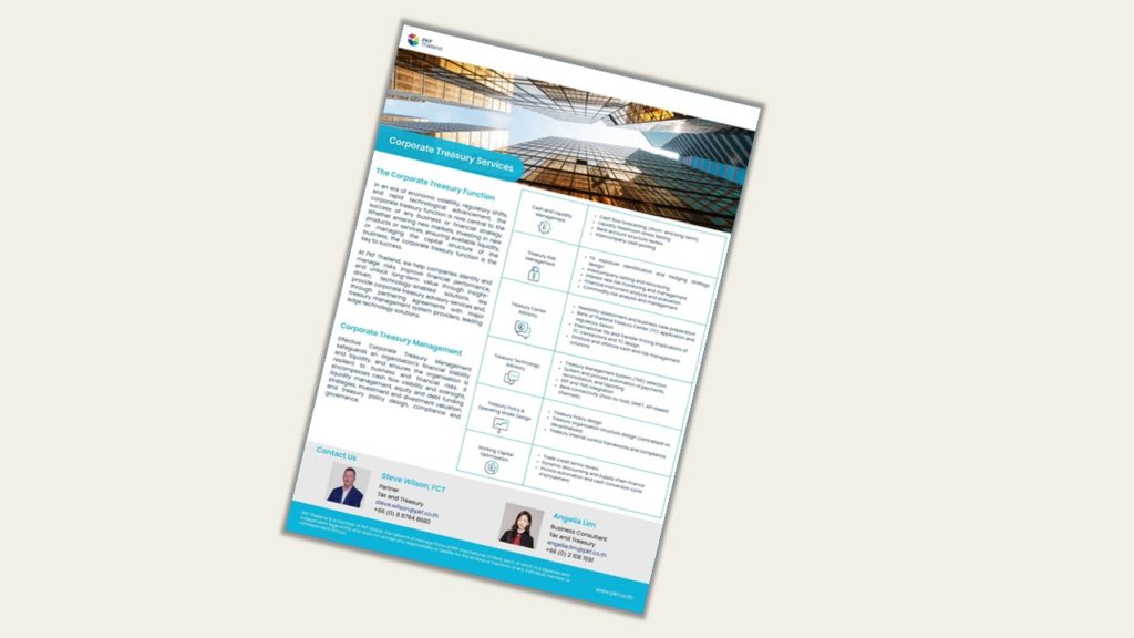 Corporate Treasury Service